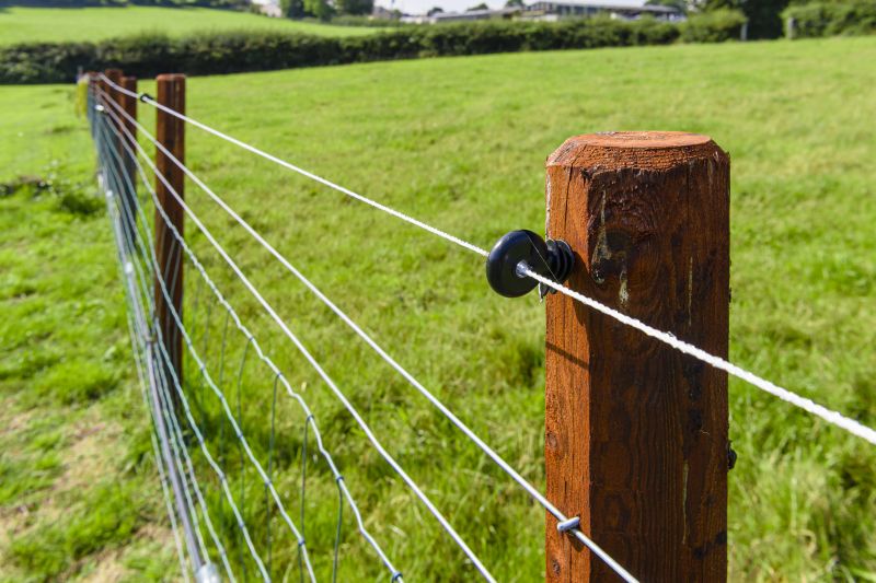 Products For Livestock Fence Installations in use